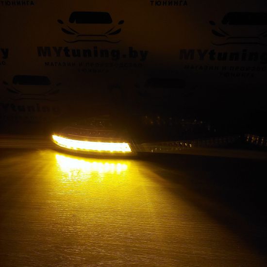 Задние фонари Seat Leon 2 red white led