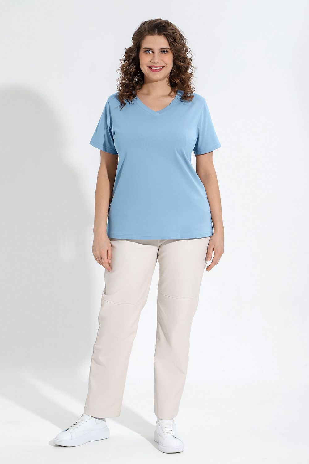 Футболка Базис-5 Виотекс ГОЛУБОЙ