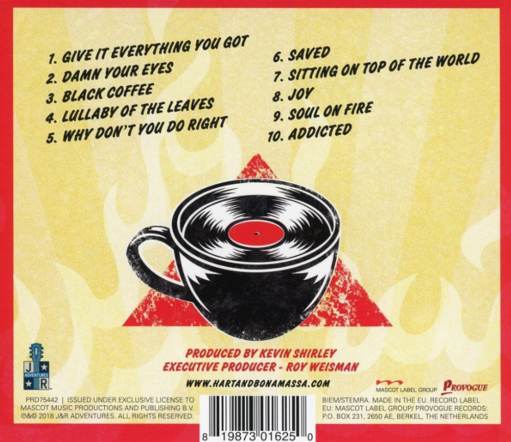 Beth Hart & Joe Bonamassa / Black Coffee (CD)