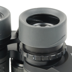 Бинокль Veber Classic БПШЦ 10x50 VRWA широкоугольный, серый - поворотно-выдвижные наглазники и диоптрийная коррекция