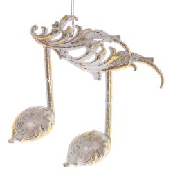 GAEM Украшение новогоднее "Ноты, L14 W1 H15 см, 3 в.