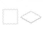 Резиновая плитка EcoStep Puzzle