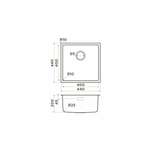 Кухонная мойка Omoikiri Tadzava 44-U/I-GM Ultra