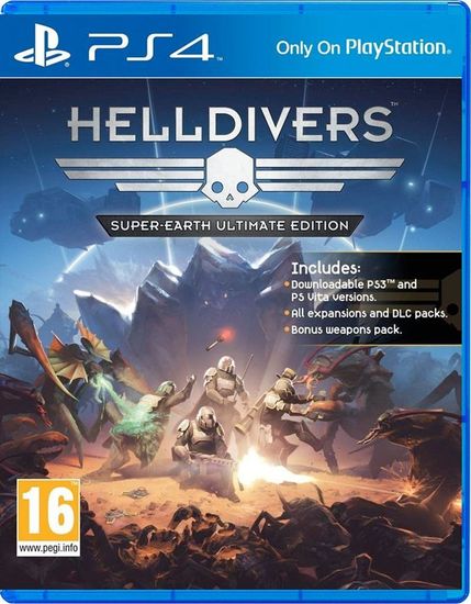 PS4 Helldivers Super-Earth Ultimate Edition (Новый, Полностью на русском языке, CUSA-02974)