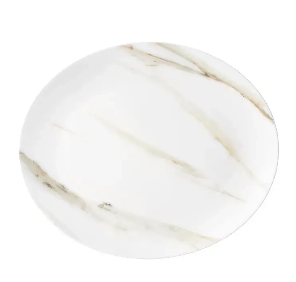 Wedgwood Овальное блюдо Vera Wang Venato Imperial 35 см