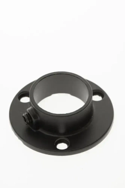 Фланец для трубы, цвет черный, комплект 2шт. диаметром 25мм. Джокер