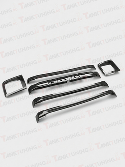 Haval H9 Решетка радиатора чёрный глянец