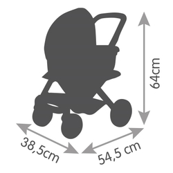 Smoby Maxi-Cosi Quinny - Stroller 3in1 Коляска, гондола, глубокая коляска для кукол 253120