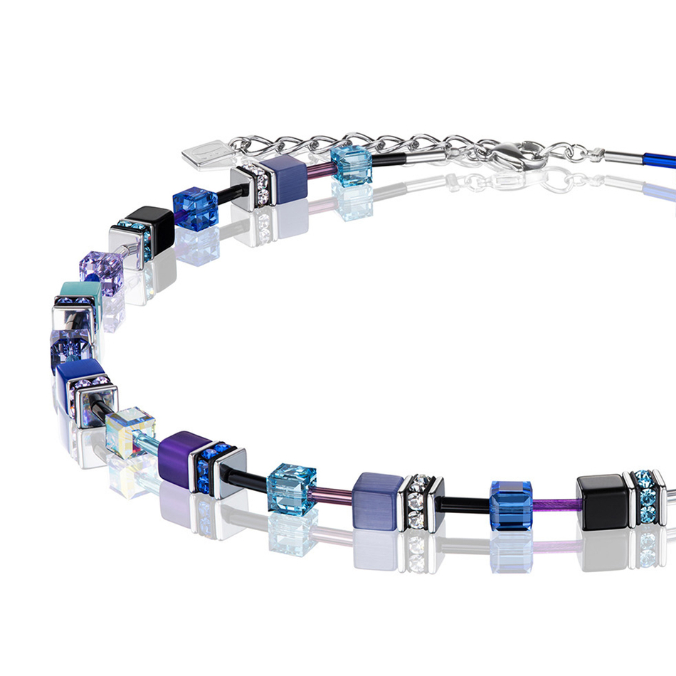 Колье Coeur de Lion Blue-Purple 2838/10-0708