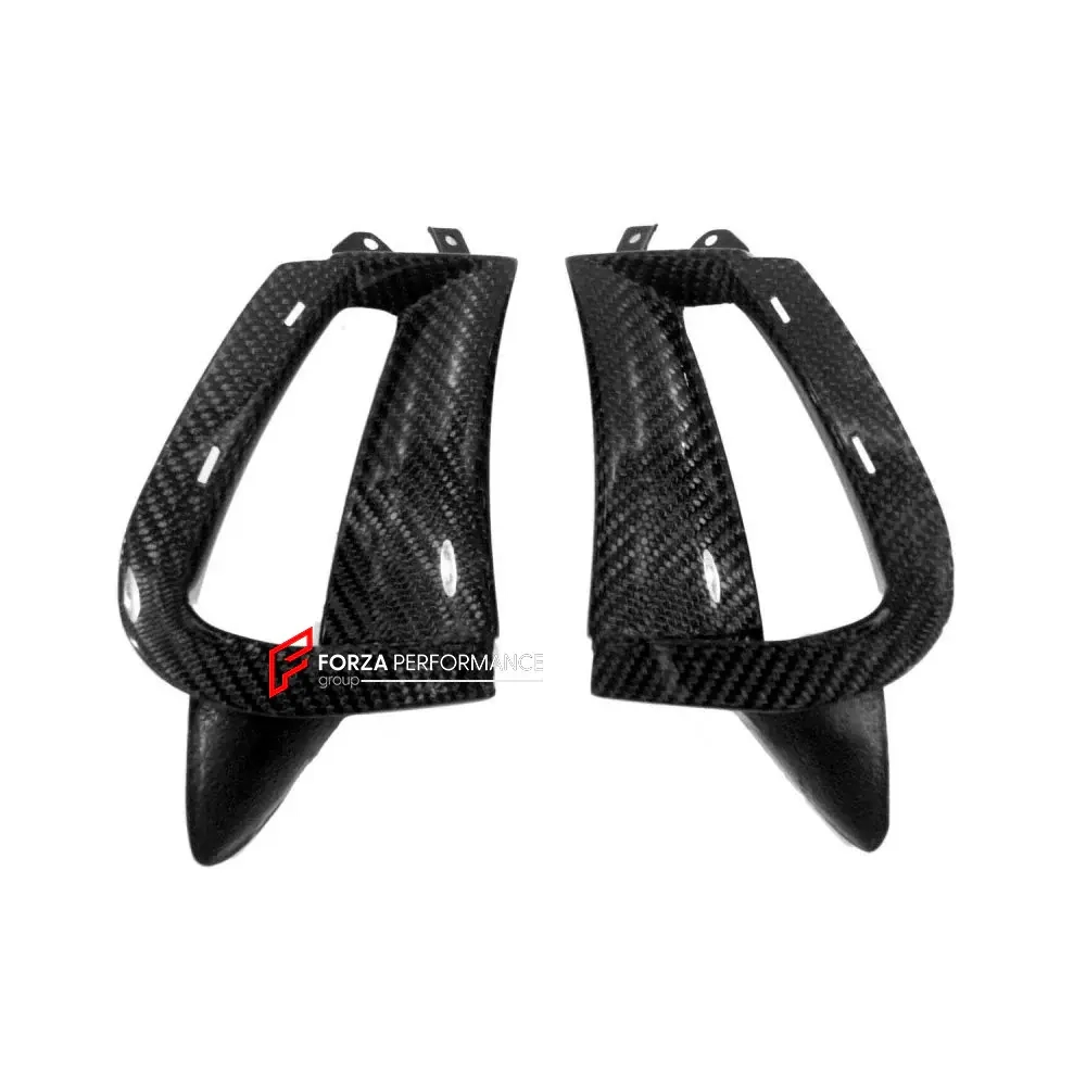 Карбоновые боковые воздухозаборники переднего бампера для McLaren 720S 765LT МакЛарен тюнинг