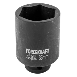 Головка ударная глубокая 36мм (6гр.),1/2'' FORCEKRAFT FK-4458536
