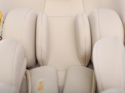 Прогулочная коляска Peppy Amici с автокреслом Verona Beige Grey рама Black Chrome