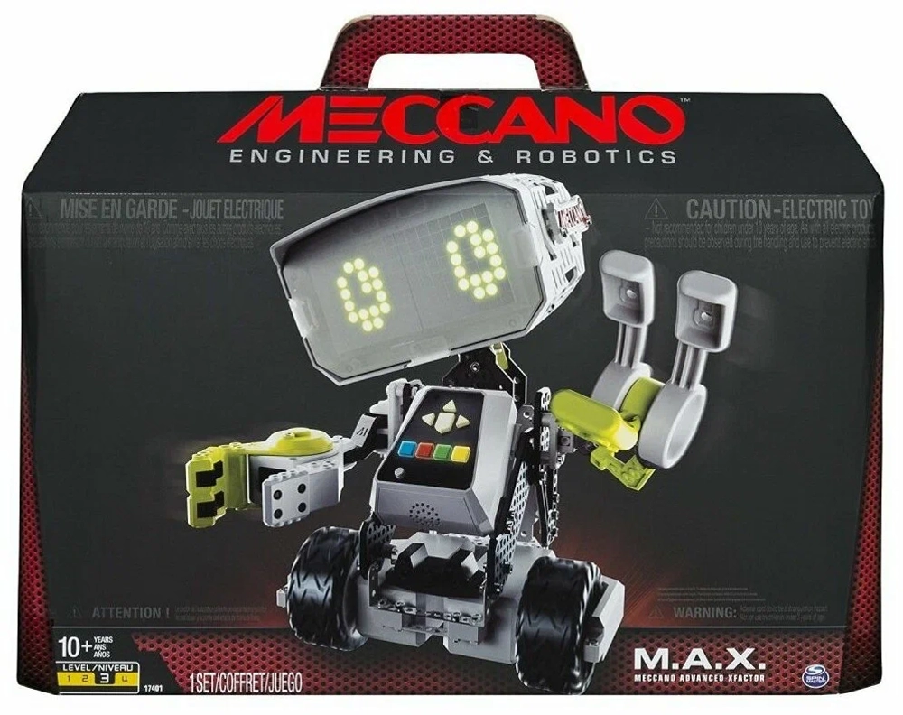 Робототехнический конструктор Meccano Erector M.A.X. c искусственным интеллектом