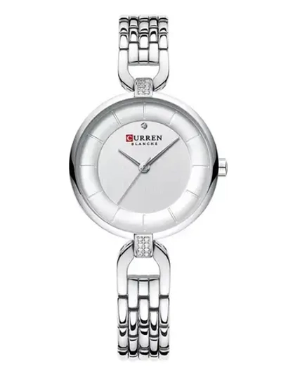 Часы наручные кварцевые CURREN на металлическом браслете, серебристый W8320-04