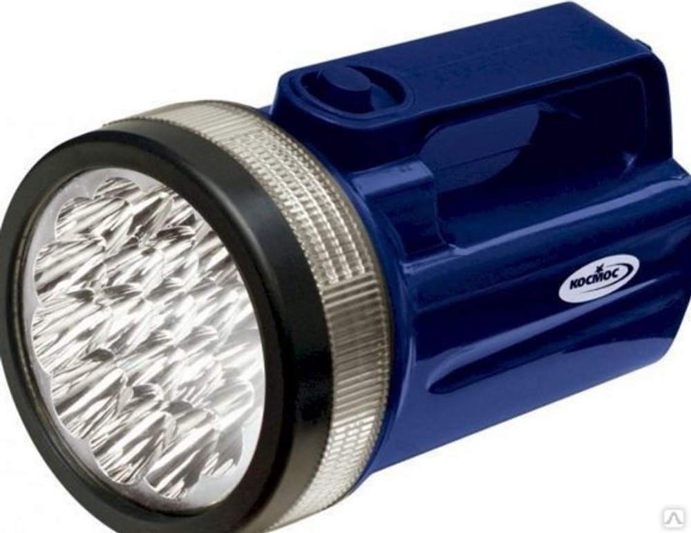Светодиодный фонарь 19хLED, питание от 4хR20 КОСМОС KOC860LED
