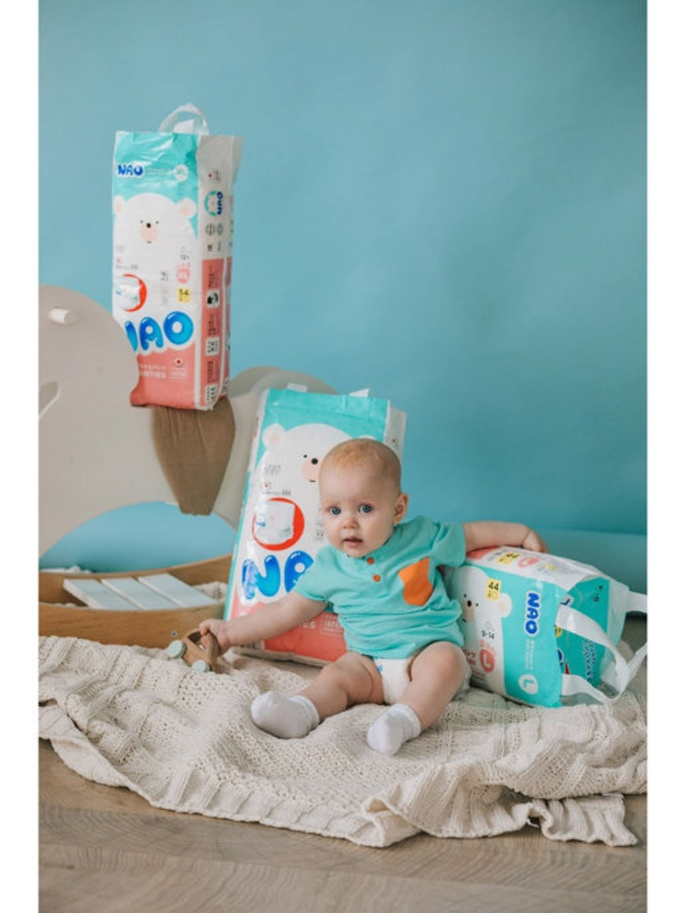 Трусики-подгузники NAO XL (12+ кг) 34 шт