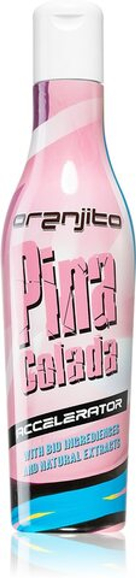 Oranjito Pina Colada Accelerator - лосьон для загара в солярии с биокомпонентами и ускорителем загара /   200  ml  / GTIN 8594040048556