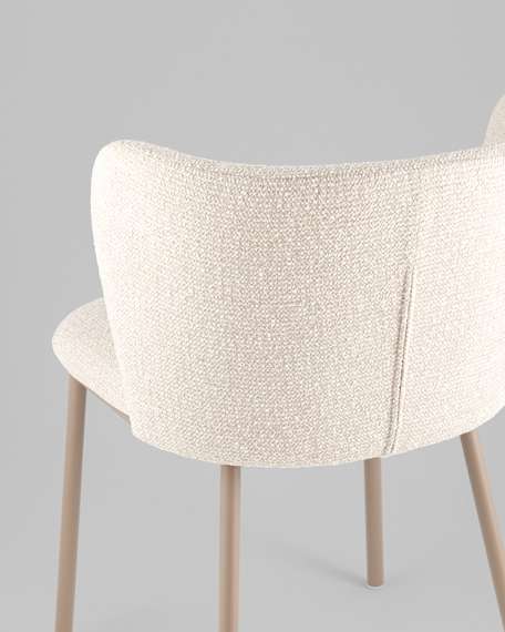 Стул Fluit, бежевый, бежевые ножки