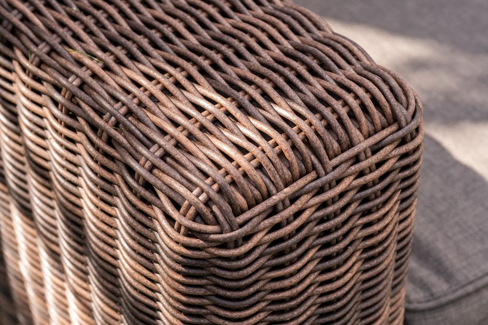 "Боно" лаунж-зона из искусственного ротанга, цвет коричневый