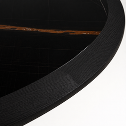Обеденный стол ROLL CERAMIC black