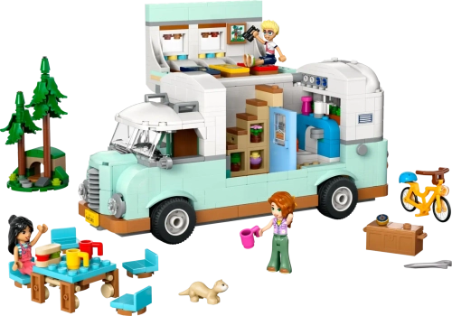 Конструктор LEGO Friends 42663 Приключение в туристическом фургоне дружбы