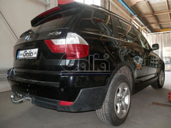 Фаркоп оцинкованный Galia B014A для BMW X3 2004-2010(паспорт и сертификат в комплекте)(без электрики)