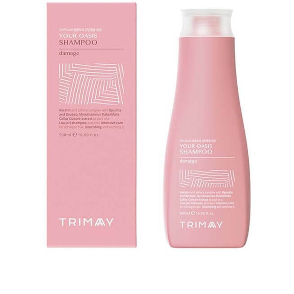 Шампунь для волос кератиновый TRIMAY Your Oasis Shampoo Damage Keratin 500 мл