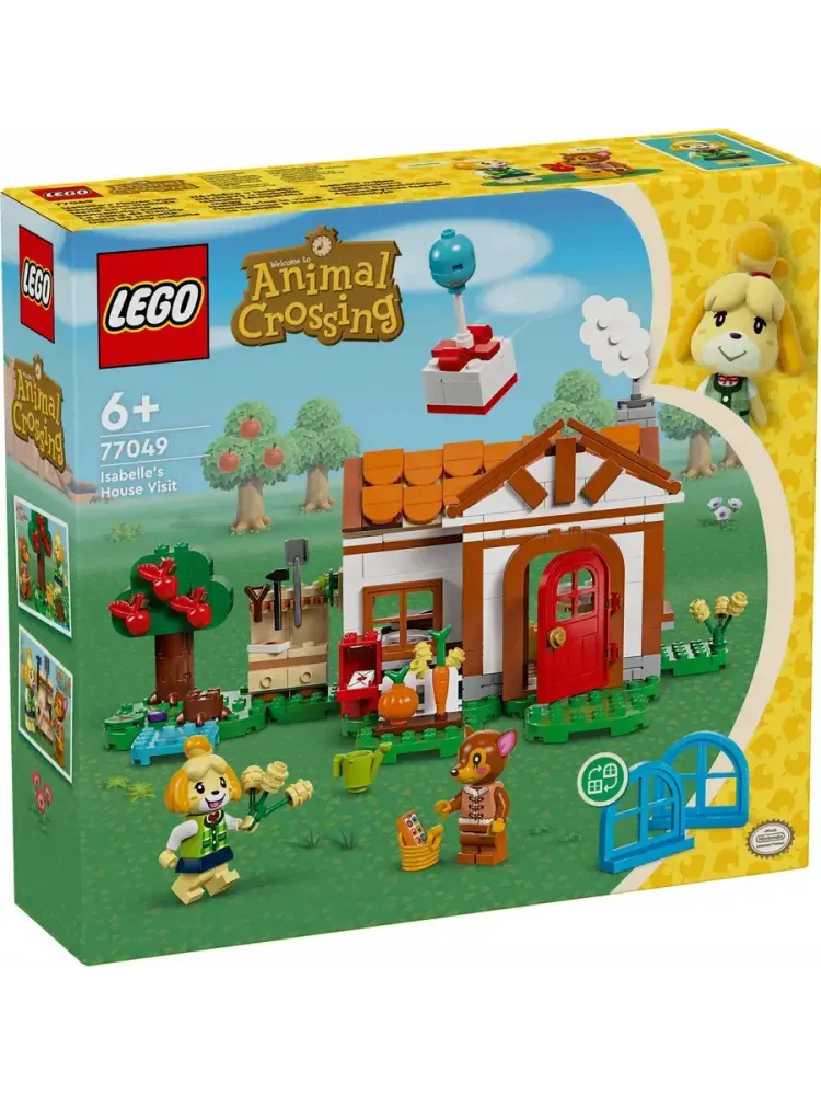 Конструктор Animal Crossing 77049 Посещение дома Изабель