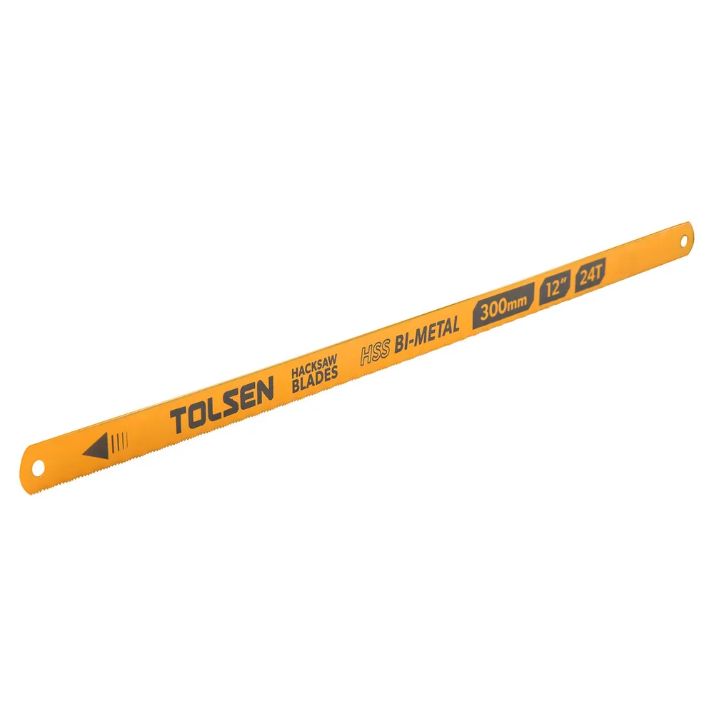 Полотна для ножовки по металлу TOLSEN 18TPI 300мм 30066-1