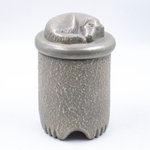 Урна "Собачка" глазурь мерцающая