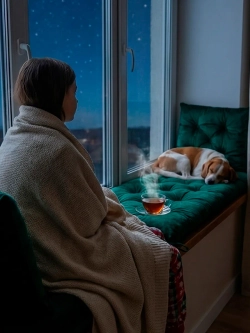 Подушка на скамью, подоконник, обувницу 80х40 см