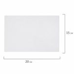 Холст на картоне (МДФ), 15х20 см, 280 г/м2, грунтованный, 100% хлопок, BRAUBERG ART CLASSIC, 192182