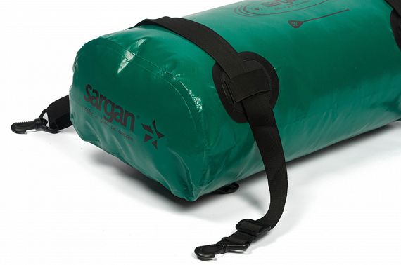Гермо-Мешок-Рюкзак Sargan Саппер-25 2 лямки, крепления к сапборду 25 л зеленый изумруд