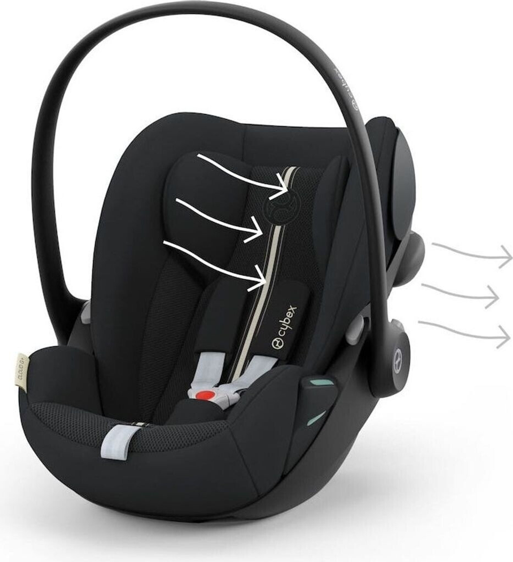 Коляска Cybex Balios S Lux TPE complete Cloud G Moon Black Plus Base G 4 в 1 Chocolate Brown с дождевиками