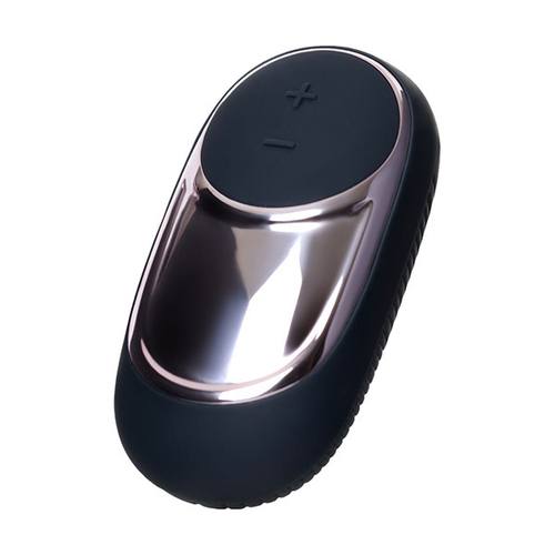 Черный вибромассажер 9,4см Satisfyer Dark Desire