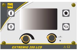 Сварочный полуавтомат HUGONG EXTREMIG 200 III LCD