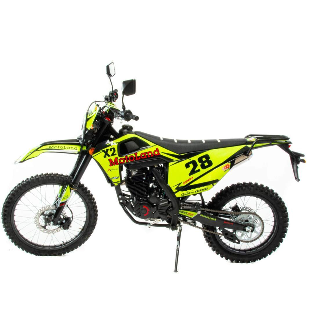 Кроссовый мотоцикл Motoland X2 250 (172FMM) Желтый 21/18