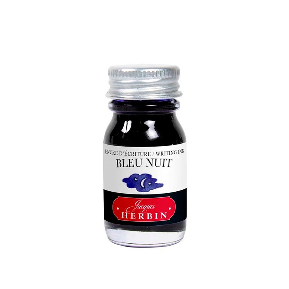 Чернила во флаконе Herbin 10 мл Bleu nuit темно-синие (11519T)