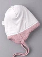 Шапка вязаная демисезонная для девочки