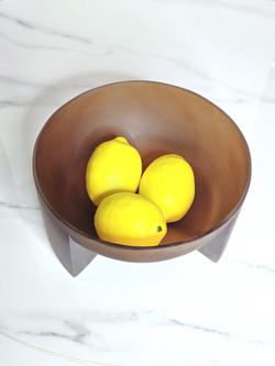 Чаша Transparent Brown bowl