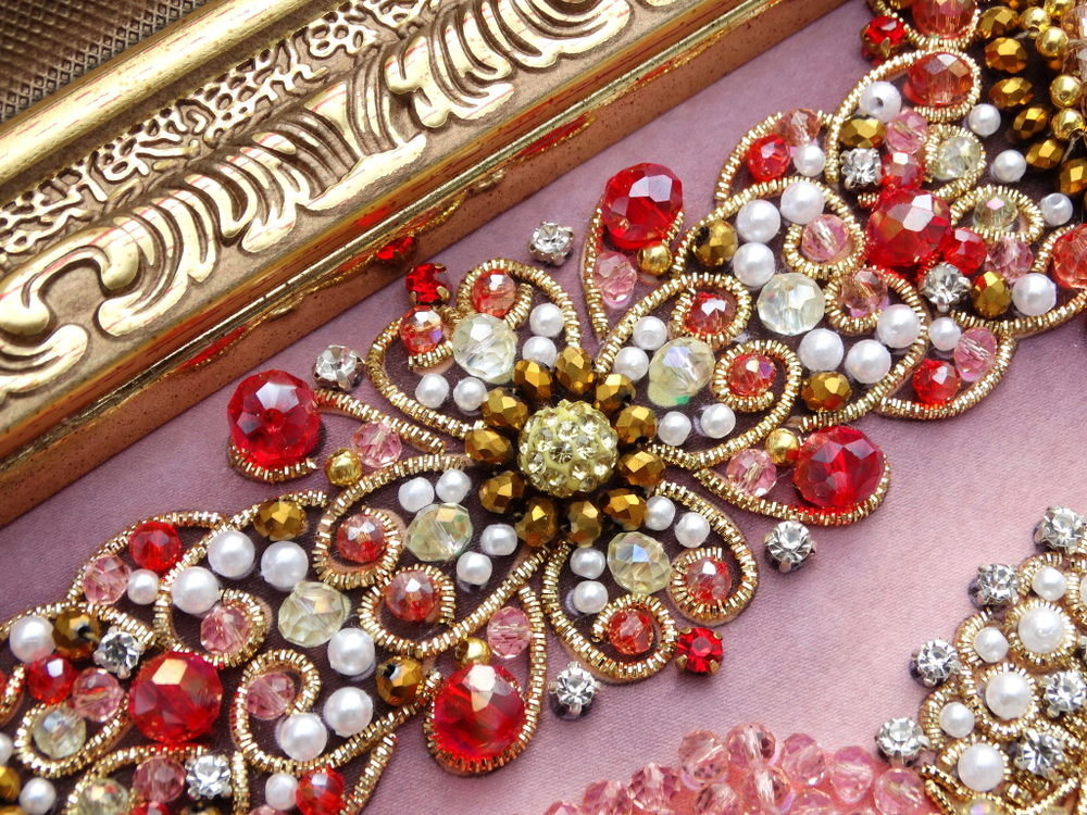 Принт-Ии68 Ткань с нанесенной авторской схемой Святая Лидия