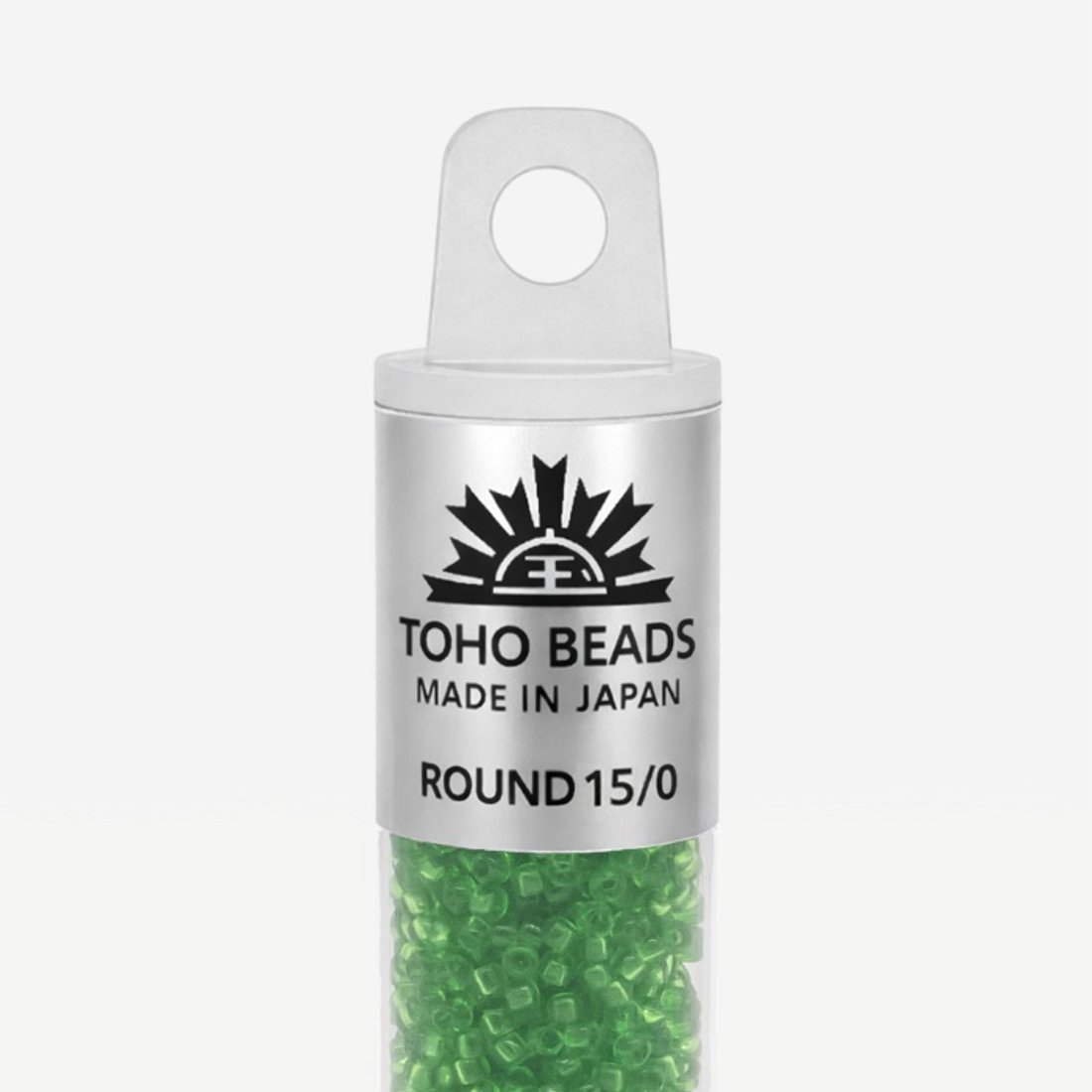 Японский бисер TOHO Round 15/0 (№7), прозрачный