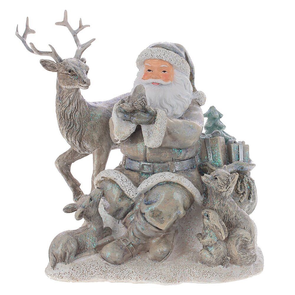 GAEM Фигурка декоративная "Санта", L17 W13,5 H18,5 см