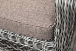 "Гранд Латте" лаунж-зона из искусственного ротанга, цвет графит