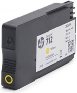 Картриджи HP 712 3ED79A желтый