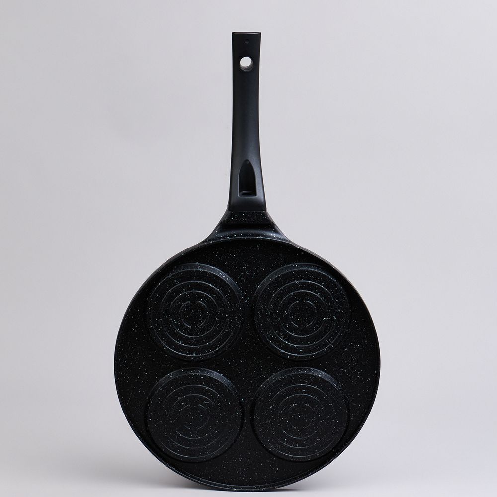 СКОВОРОДА AGNESS "СМАЙЛ" С АНТИПРИГАР.ПОКРЫТИЕМ ДИАМЕТР=26.5 СМ