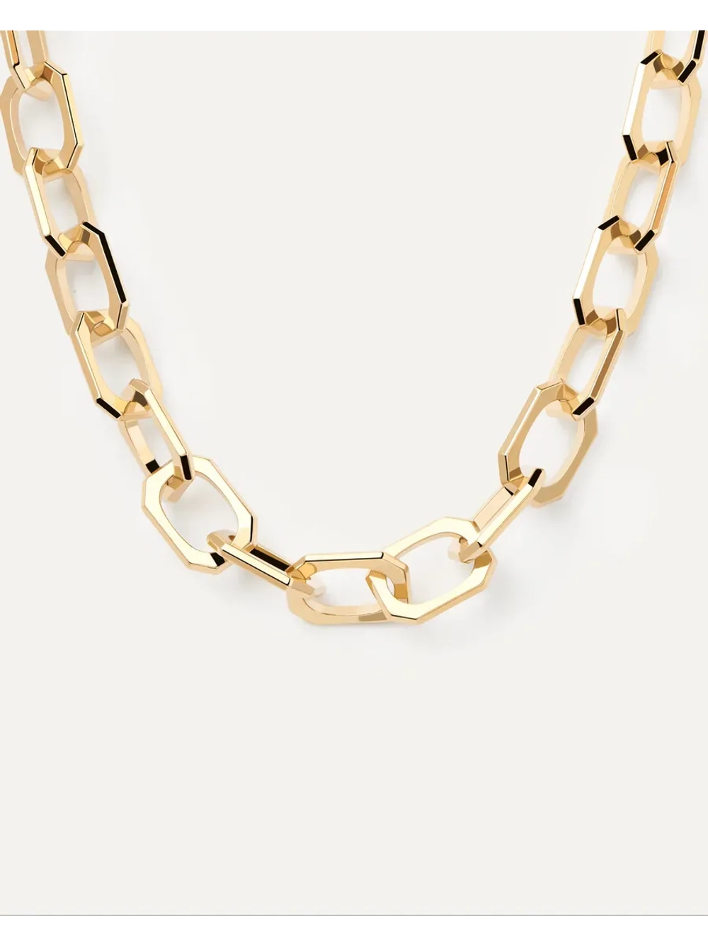 Цепочка Large Signature Chain Латунь покрытая золотом 750 пробы