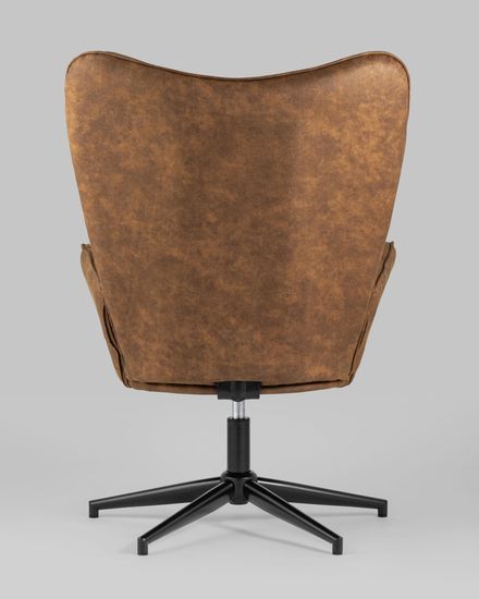 Кресло Ирис вращающееся коричневое