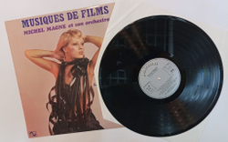 Винтажная виниловая пластинка LP Michel Magne Et Son Orchestre Musiques De Films (France 1973)