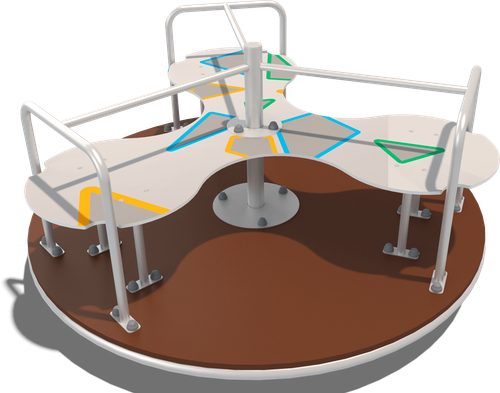 Карусель Ералаш (цветовое решение Papercut)